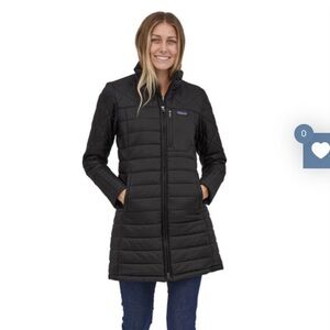 NWT Patagonia Women's Black Radalie Parka, XS